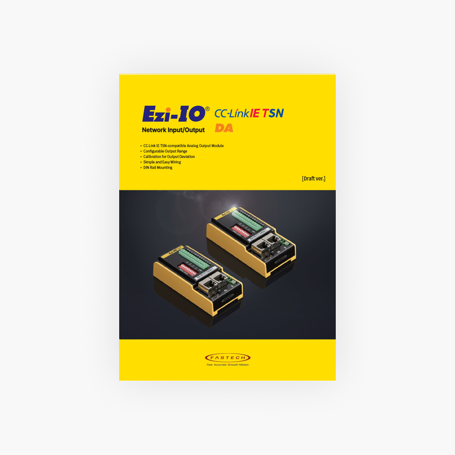 Ezi-IO CC-Link IE TSN DA